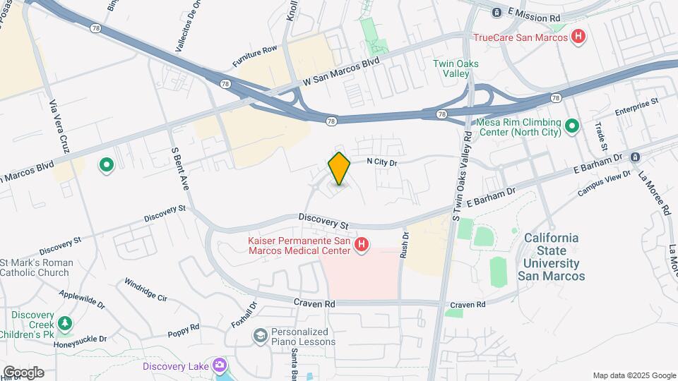 712 Metric Rd Map and Location Details