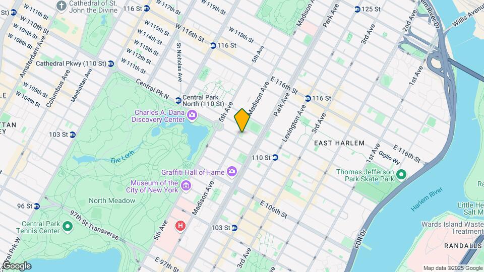 53 E 110th St Map and Location Details