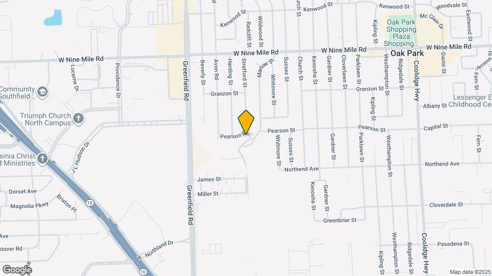 21781 Stratford St Mapa y Detalles de la Ubicación