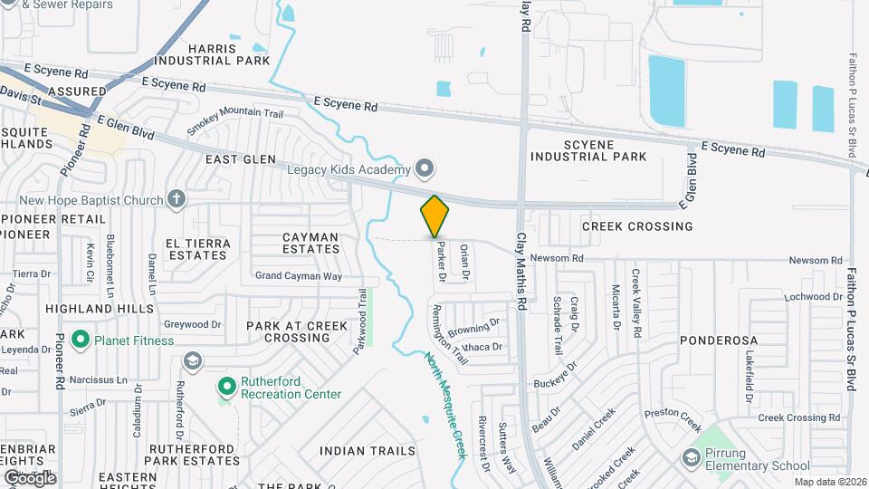 801 Parker Dr Map and Location Details