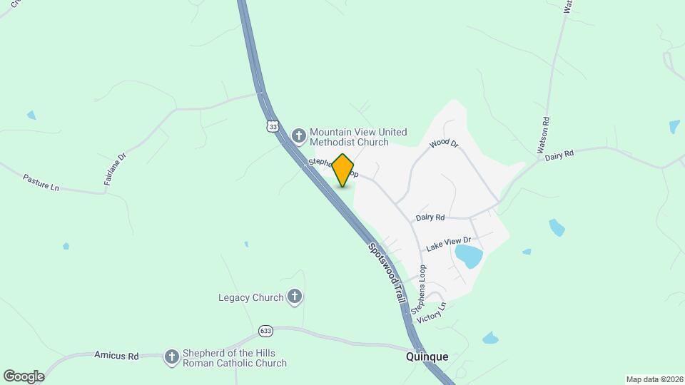 12185 Spotswood Trail Map and Location Details