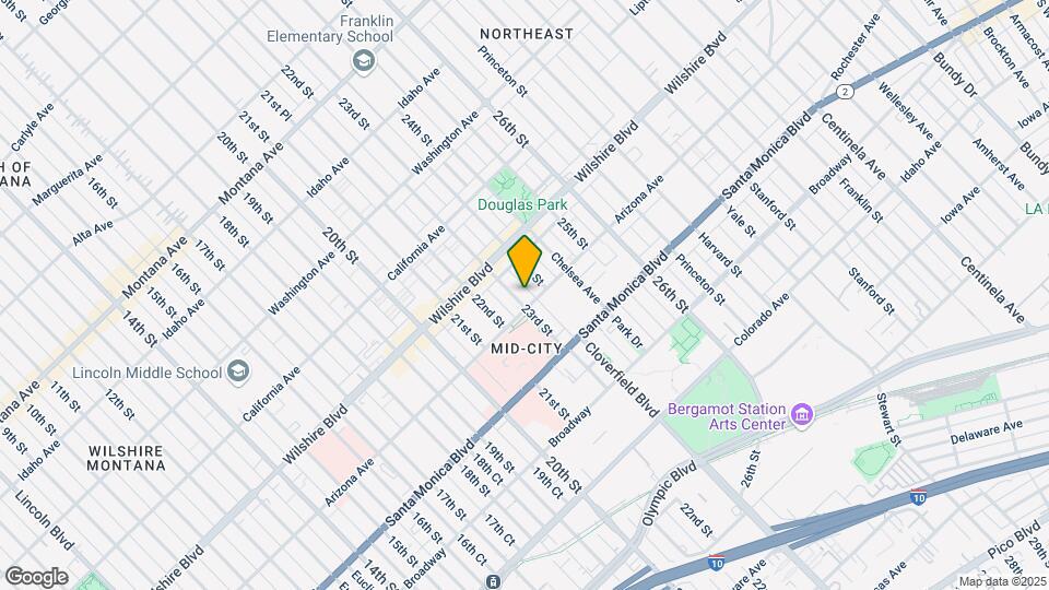 1249 23rd St Mapa y Detalles de la Ubicación