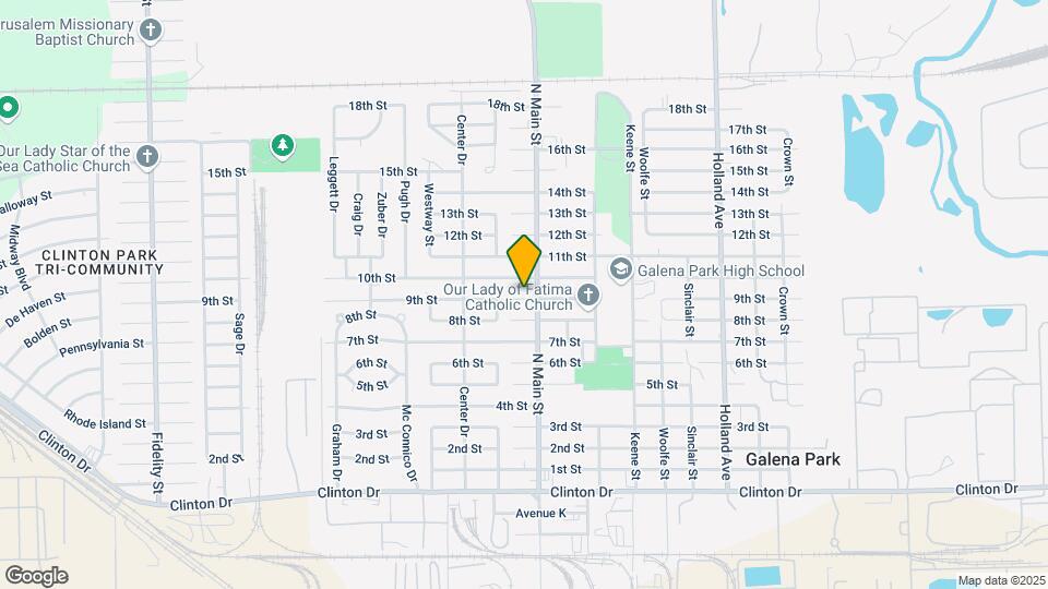 1905 9th St Map and Location Details