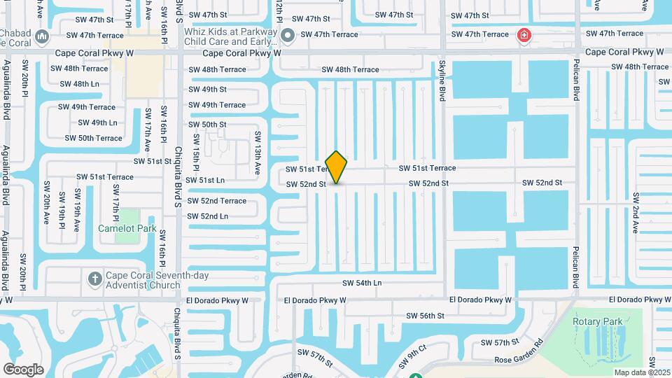 1106 SW 52nd St Mapa y Detalles de la Ubicación