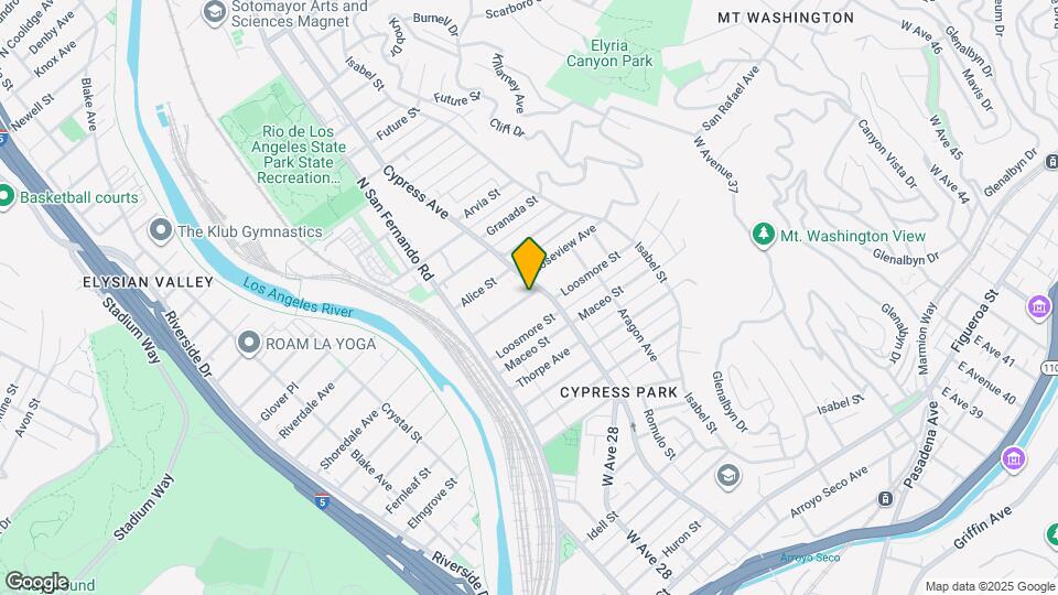 2683 Roseview Ave Map and Location Details