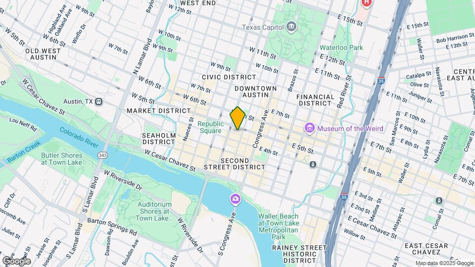 416 Colorado St Map and Location Details