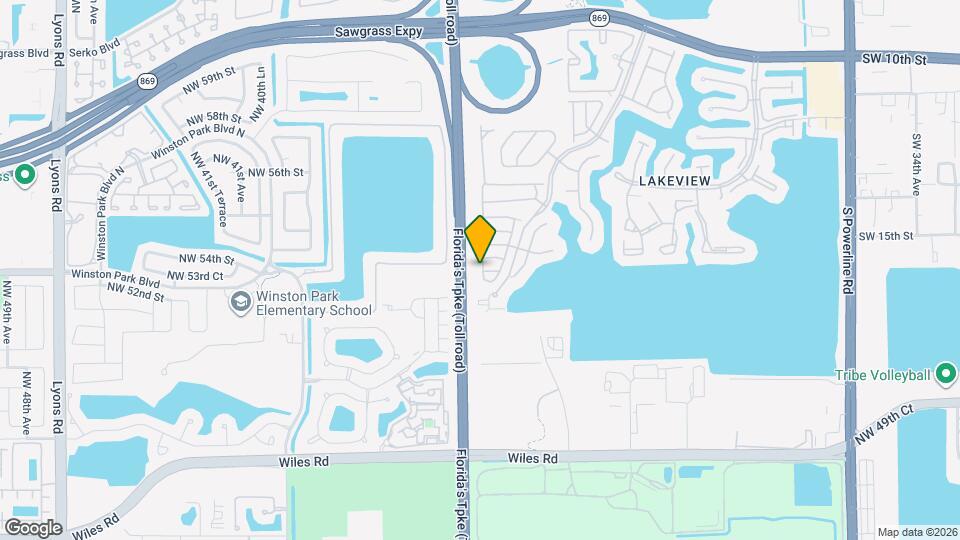 1455 SW 48th Terrace Map and Location Details