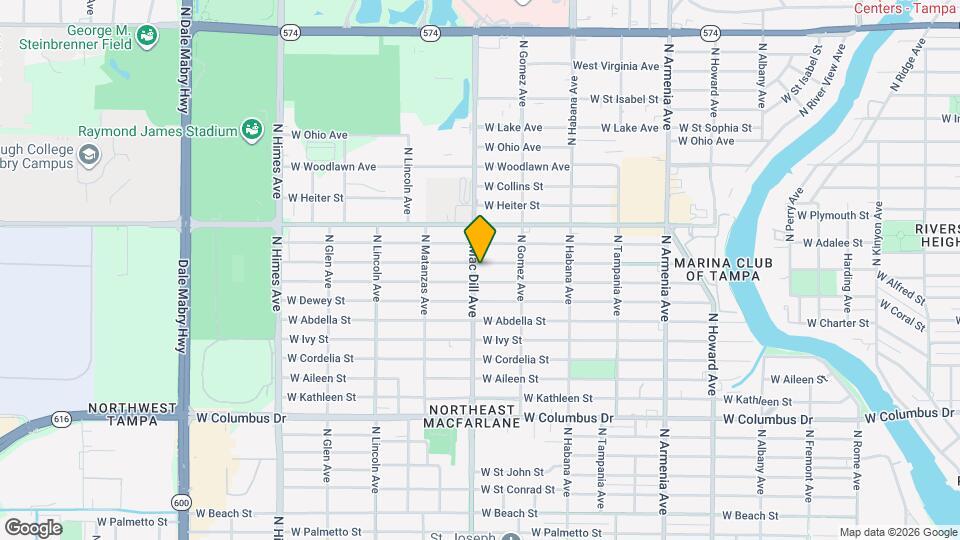 3022 W Braddock St Map and Location Details