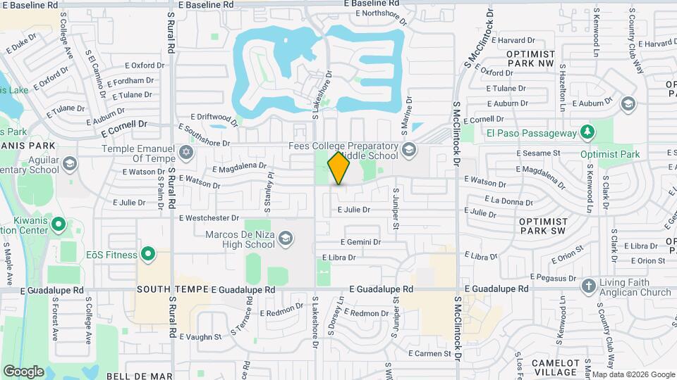 1221 E Watson Dr Mapa y Detalles de la Ubicación