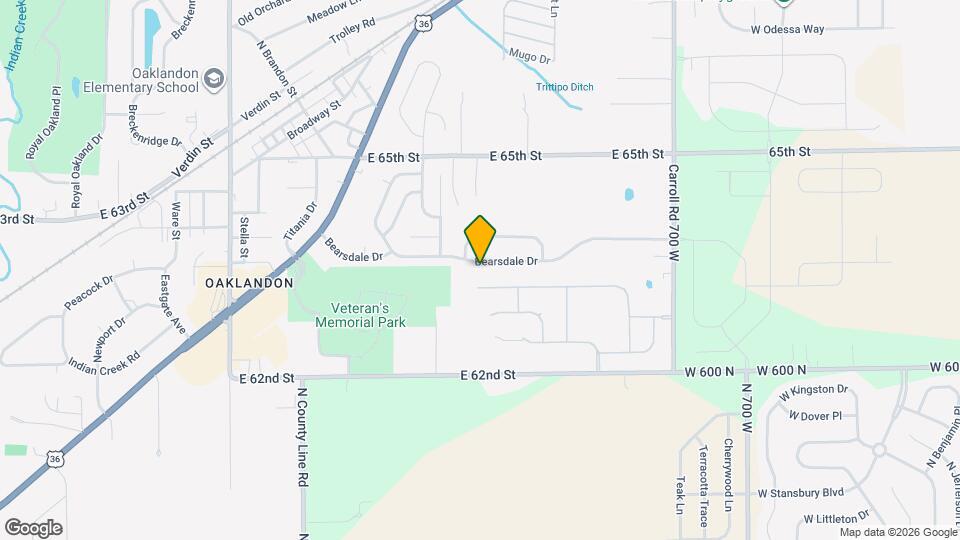 12337 Bearsdale Dr Mapa y Detalles de la Ubicación