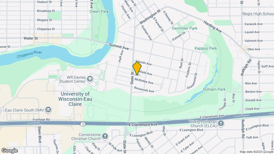 318 McKinley Ave Map and Location Details