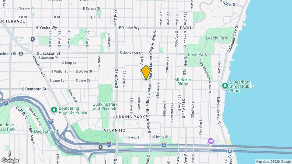 2611 S Lane St Map and Location Details