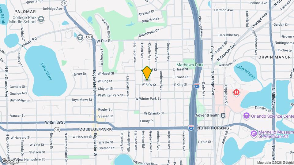 225 W King St Map and Location Details