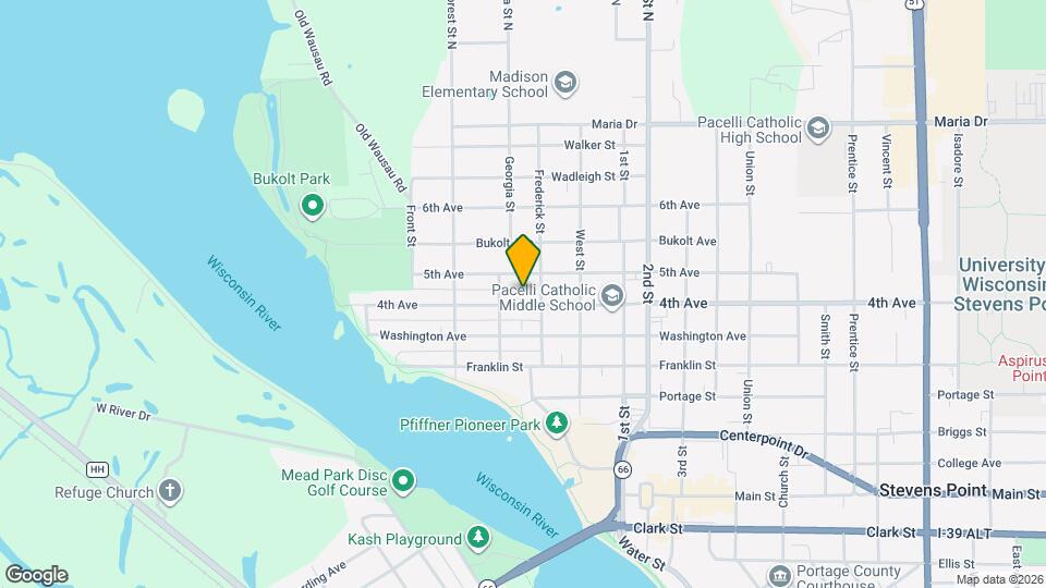524 4th Ave, Unit Lower Map and Location Details