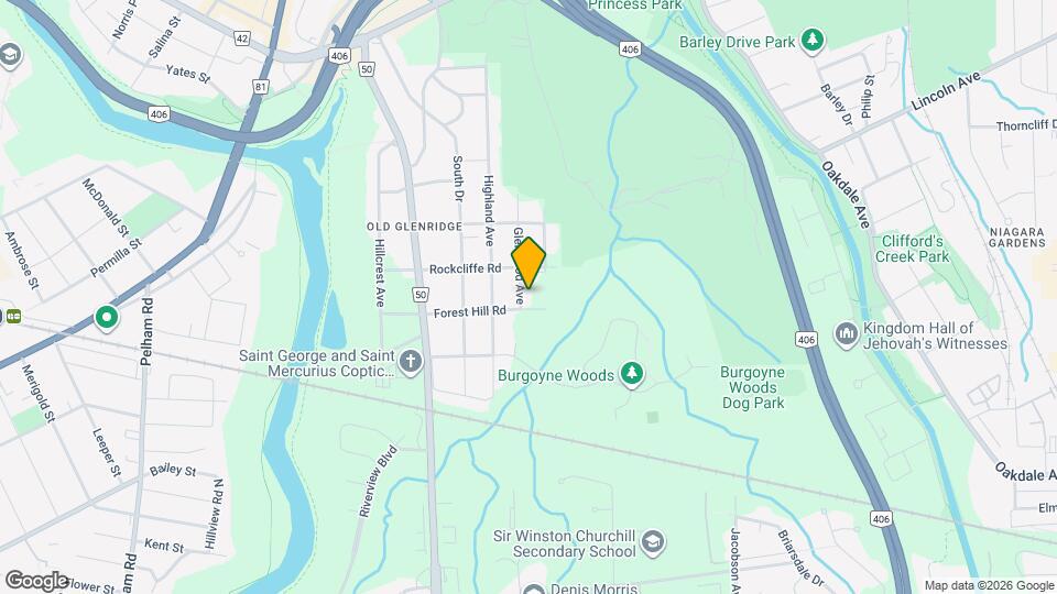 131 Glenwood Ave Map and Location Details