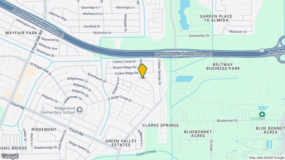 4702 Ridgemar Cir Map and Location Details