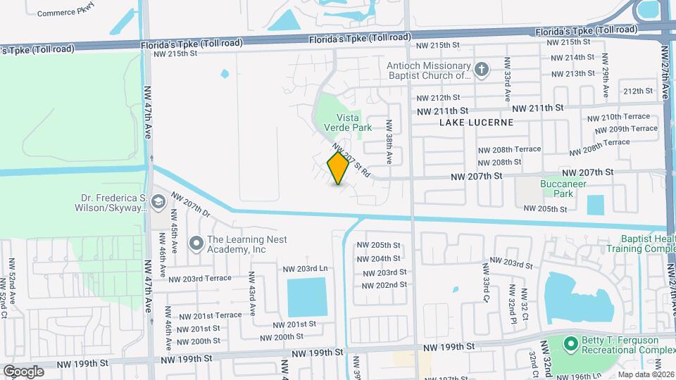 20742 NW 41st Ave Map and Location Details