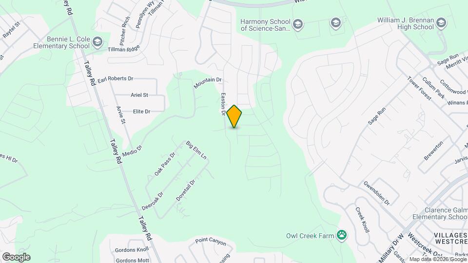 1711 Dalhart Map and Location Details