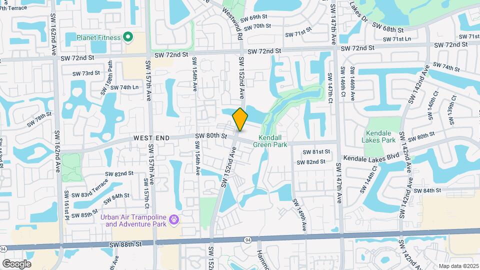 7971 SW 152nd Ave Map and Location Details