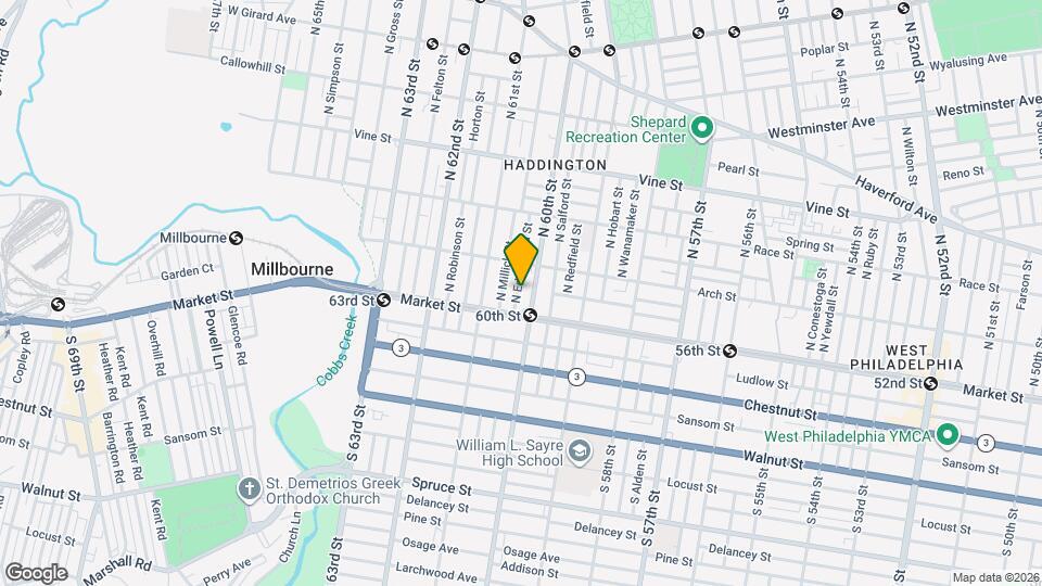 27 N Edgewood St Map and Location Details