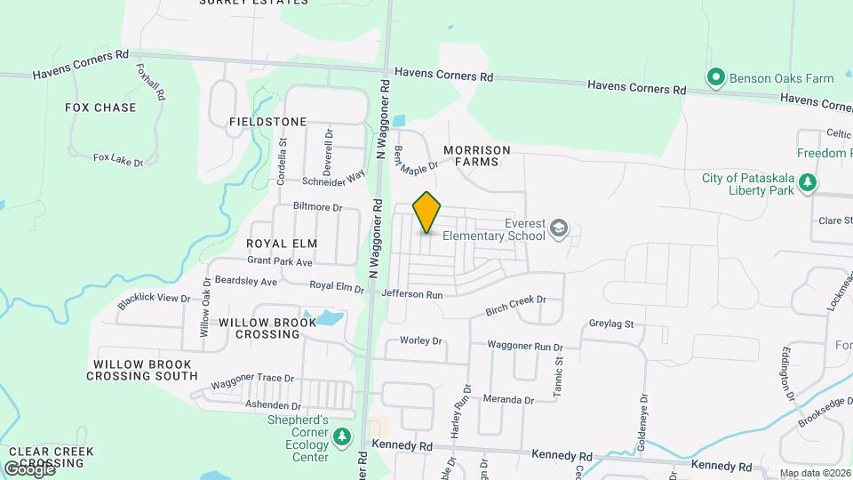 1383 Pansy St Map and Location Details