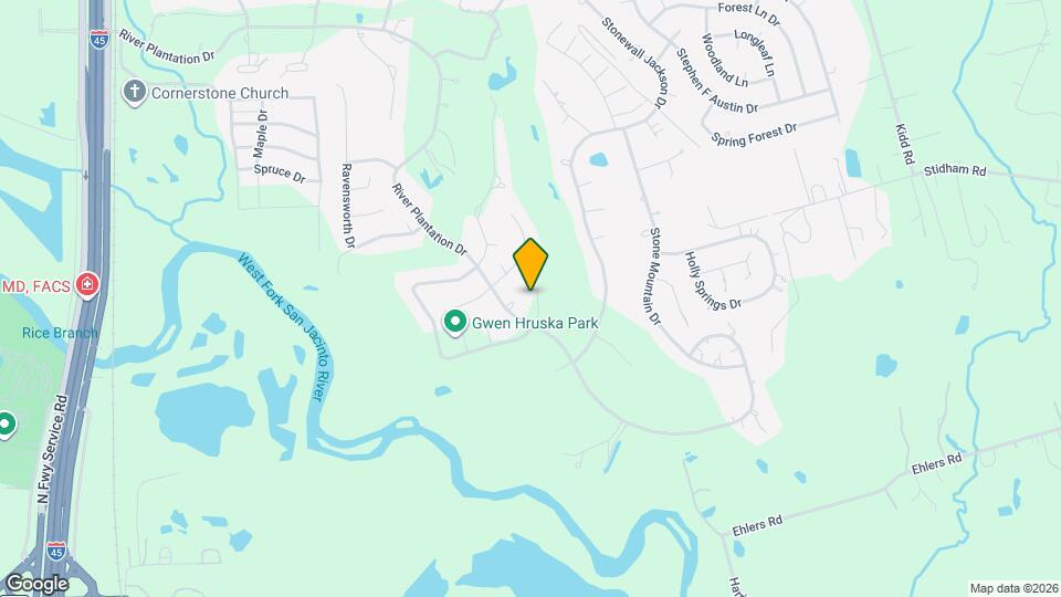 480 Brandon Rd Map and Location Details