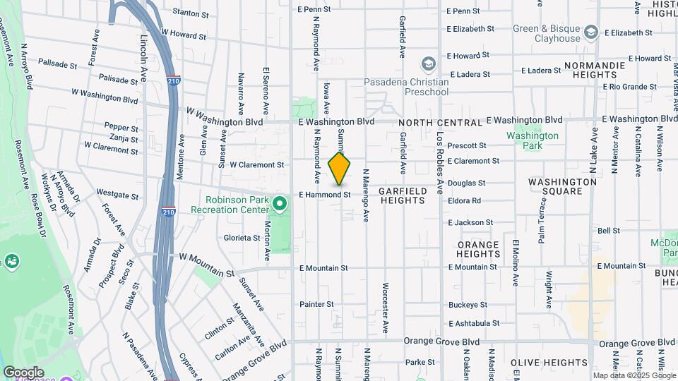 1139 N Summit Ave Map and Location Details