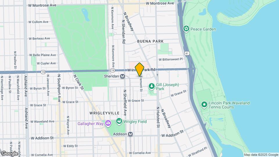 941 W Dakin St Mapa y Detalles de la Ubicación