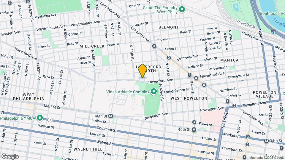 602 N 43rd St Map and Location Details