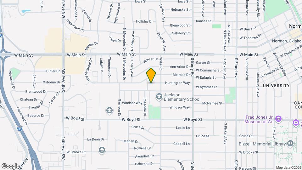 1510 Huntington Way Map and Location Details