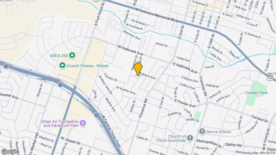 907 San Antonio St Map and Location Details