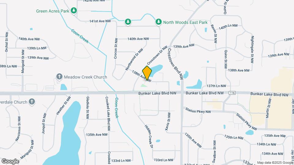 2600 138th Ave NW Map and Location Details