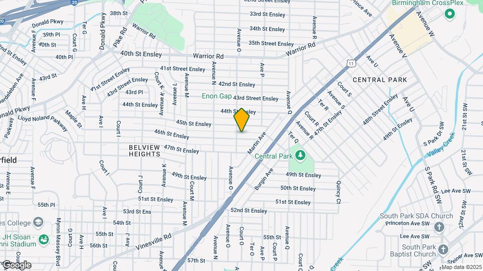 1510 46th St S Map and Location Details