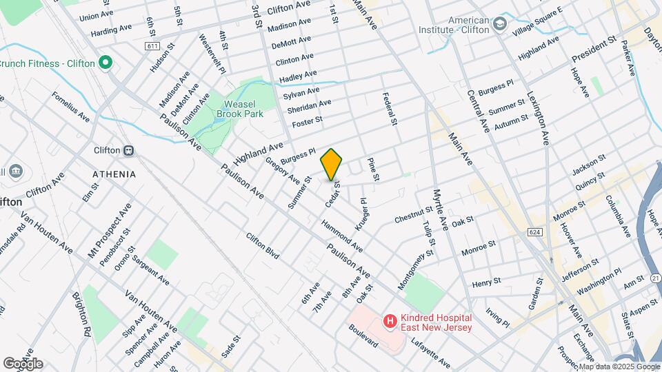 588 McKinley St, Unit 2 Map and Location Details