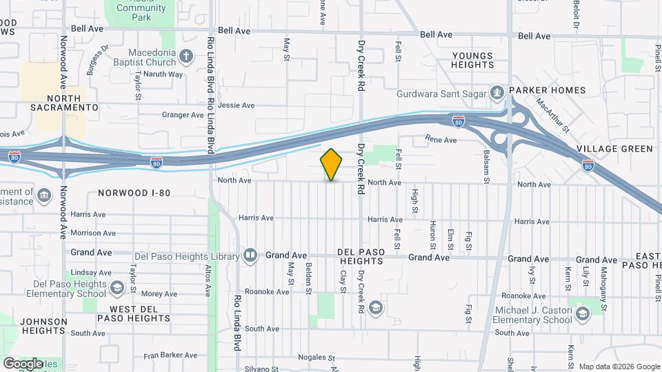 1138 North Ave Map and Location Details