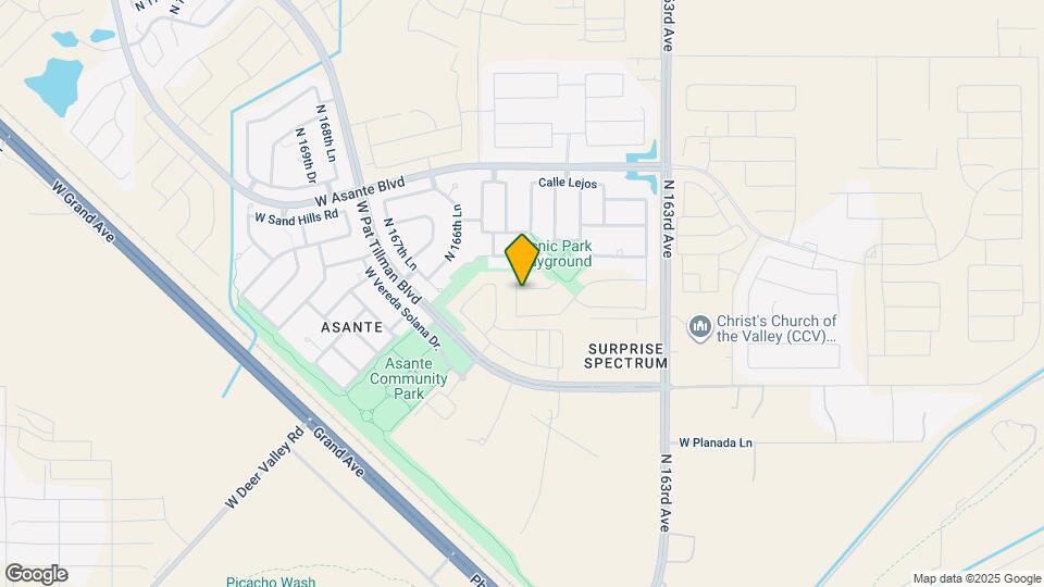 16547 Avenida del Sol W Map and Location Details