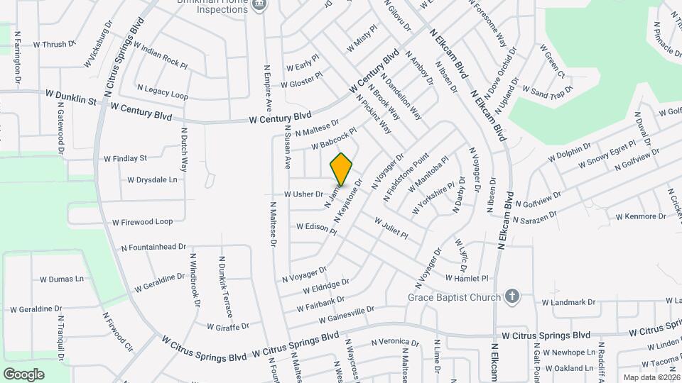 7893 N Jamaica Dr Mapa y Detalles de la Ubicación