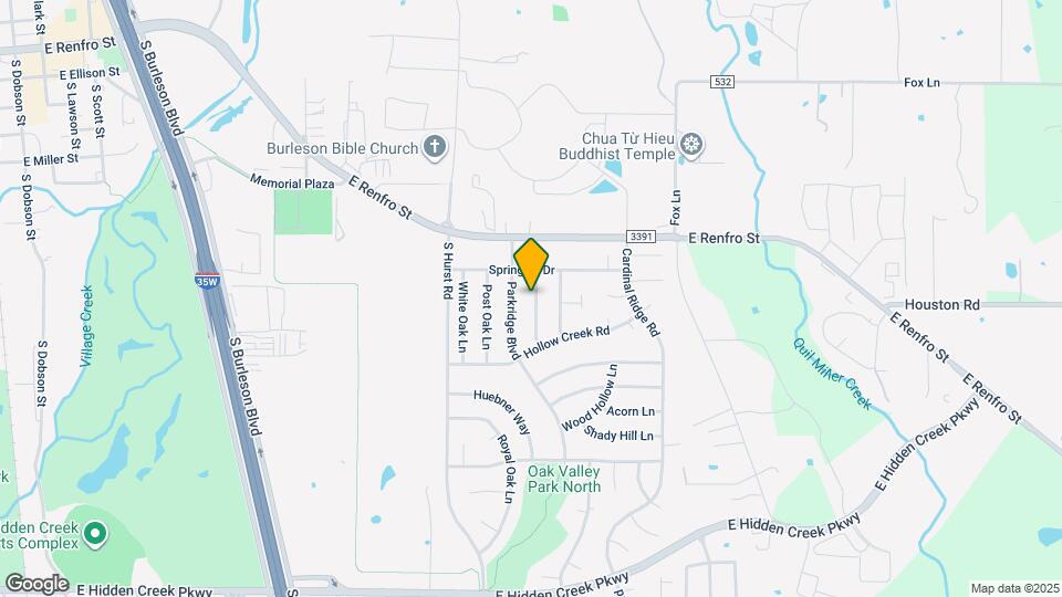 440 Black Oak Ln Map and Location Details