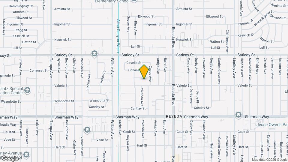 18654 Runnymede St Map and Location Details