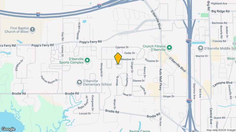 329 Springdale Cir Map and Location Details