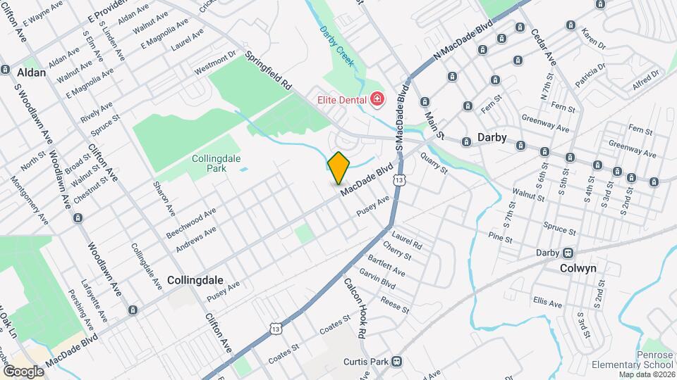 217 MacDade Blvd, Unit 2nd Flr Map and Location Details