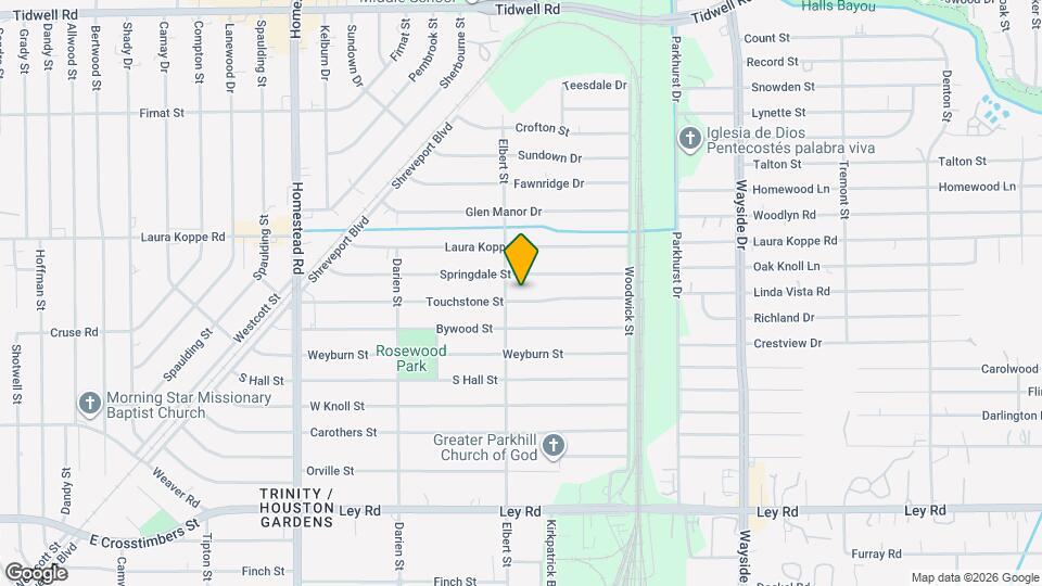 7509 Touchstone St, Unit B Mapa y Detalles de la Ubicación