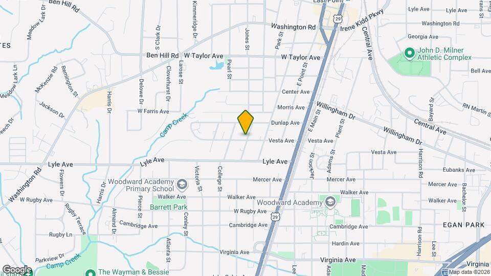 1845 Vesta Ave Mapa y Detalles de la Ubicación