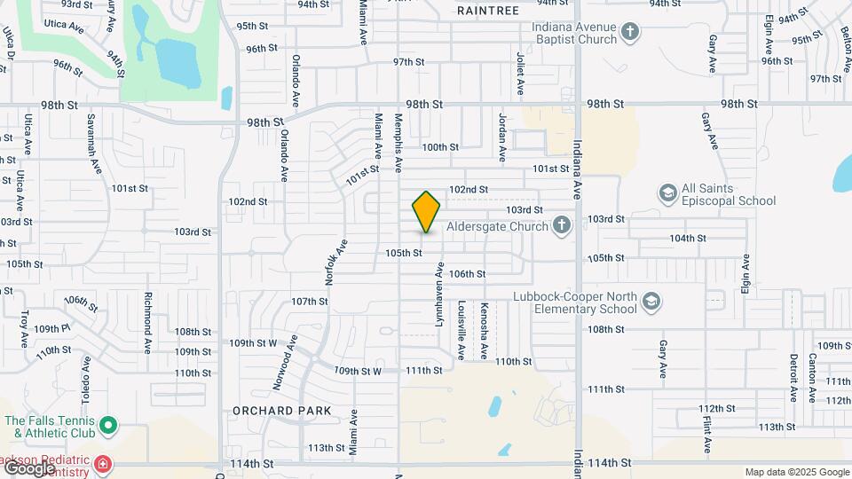 10405 Lynnhaven Pl Map and Location Details