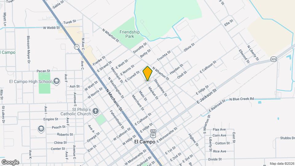 502 E Church St Map and Location Details