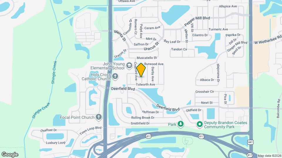 12620 Belrose Ave Map and Location Details