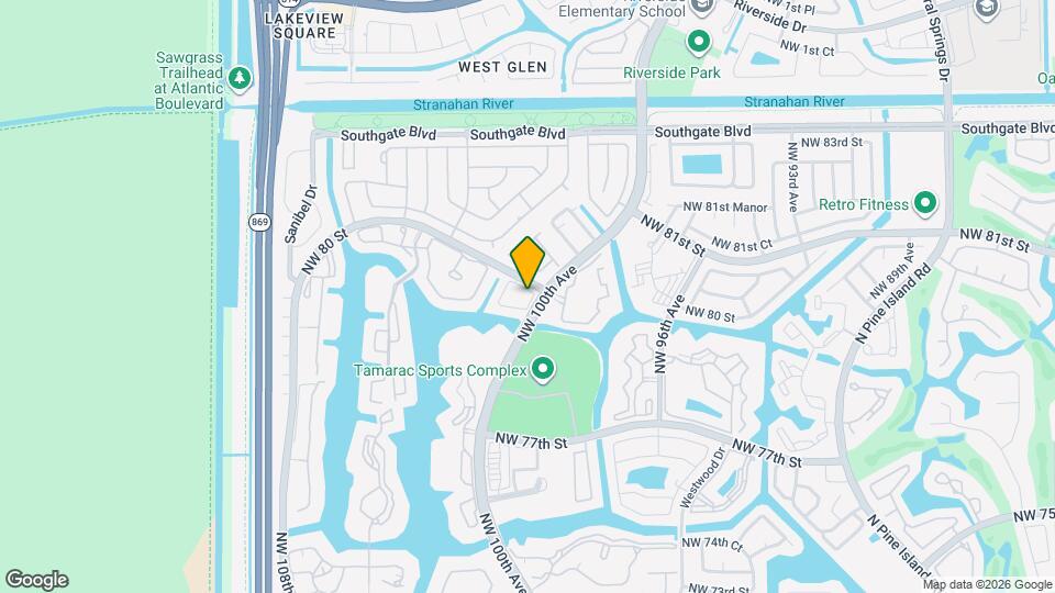 7834 Catalina Cir Map and Location Details