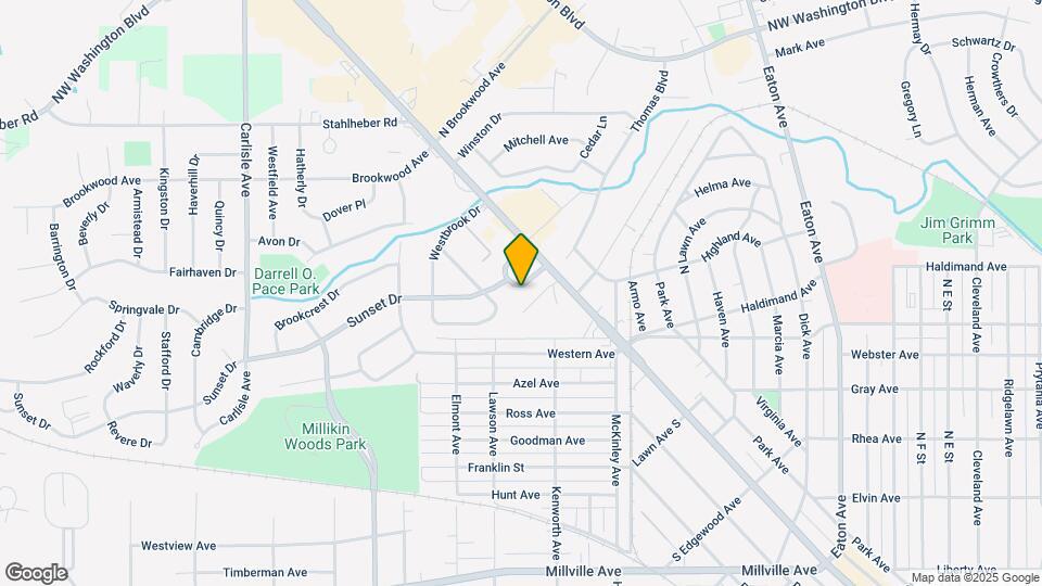 14 W Victory Dr, Unit 1 Map and Location Details