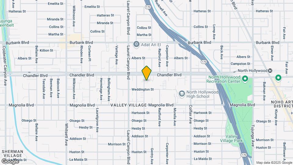 5324-5330 Ben Ave Mapa y Detalles de la Ubicación