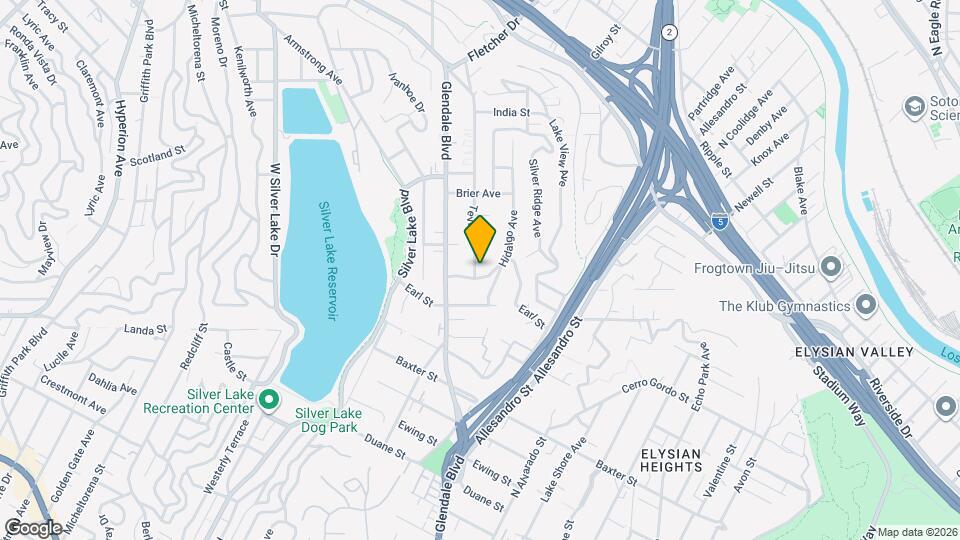 2306 Teviot St Map and Location Details